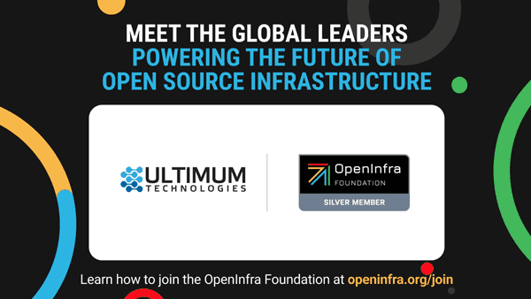 Ultimum Technologies - Silver Member of OpenInfra Foundation